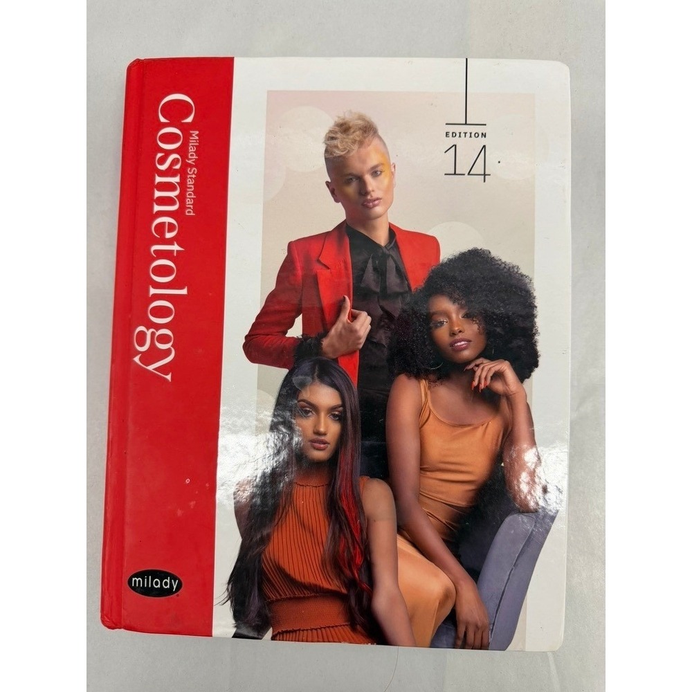 Milady Standard Cosmetology 14th Edition Hardcover Textbook 9780357378908